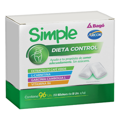 Bago Simple Dieta Control 96 capsulas