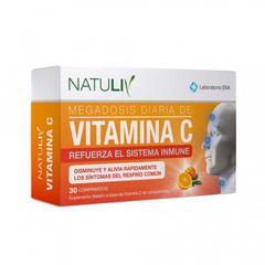 NATULIV Suplemento dietarios VITAMINA C x 30comp.