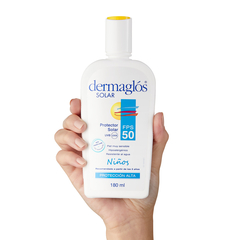 Dermaglos Solar Emulsion para Ninos FPS50 180ml en internet