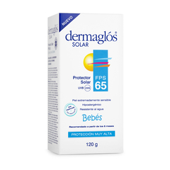 Dermaglos Solar Crema Protectora Bebes FPS65+ 120gr en internet