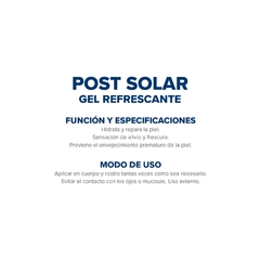 Dermaglos Post Solar Gel Refrescante 300gr - tienda online