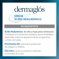 Imagen de Dermaglos Facial Serum Doble Acido Hialuronico 30ml