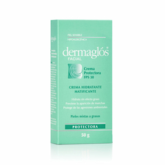 Dermaglos Facial Crema Hidratante Matificante FPS30 Piel Mixta a Grasa 50gr - comprar online