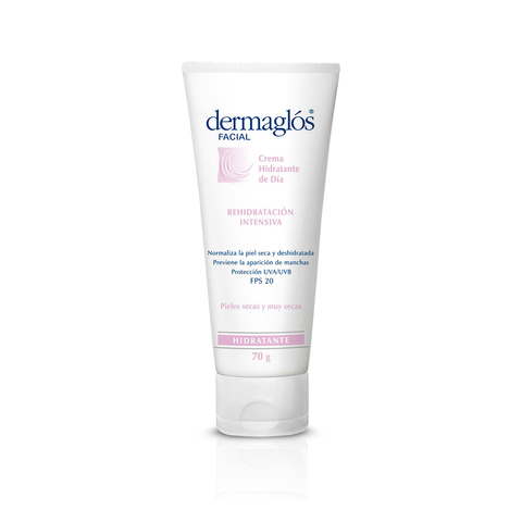 Dermaglos Facial Crema de Hidratacion Intensiva para Piel Seca 70gr