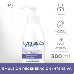 Dermaglos Corporal Emulsion Regeneracion Intensiva 300ml - comprar online