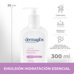 Dermaglos Emulsión Corporal Hidratación Esencial 300ml en internet