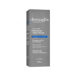 Dermaglós Crema Gel Hombres Hidratante + After Shave 100ml - Farmacia Cuyo