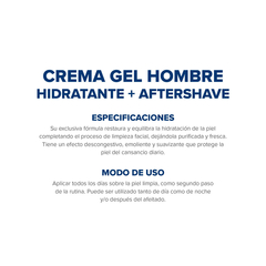 Dermaglós Crema Gel Hombres Hidratante + After Shave 100ml