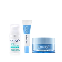 Dermaglos Kit Facial Ultra Hidratante + Serum Niacinamida