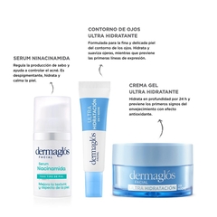 Dermaglos Kit Facial Ultra Hidratante + Serum Niacinamida - comprar online