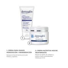 Dermaglos Kit Facial y Manos Hidratación + Regeneración - comprar online