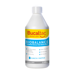 Bucal tac Enjuague Bucal Biobalance Boca Seca 480ml
