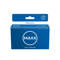 MAXX Preservativos Super Lubricado 12uns