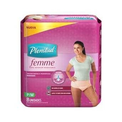 PLENITUD FEMME Ropa interior INCONT MOD P/M x8 un