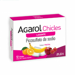 Agarol Chicles Frutal 12comprimidos - comprar online