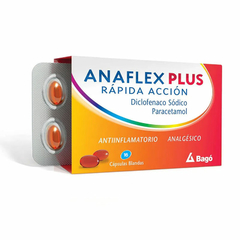 Anaflex Plus Rapida Accion Capsulas Blandas 16unidades