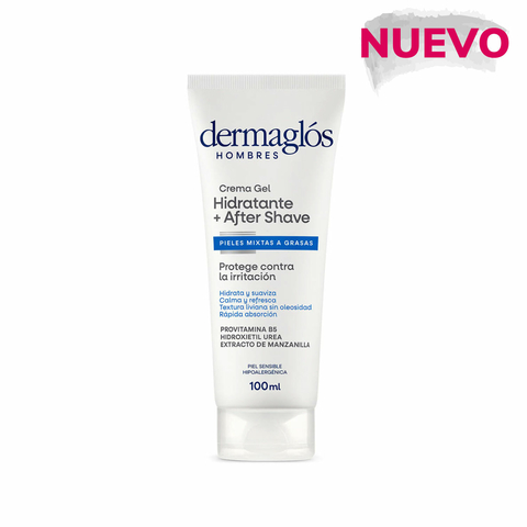 Dermaglós Crema Gel Hombres Hidratante + After Shave 100ml