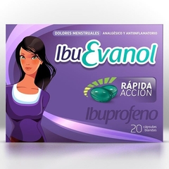 IBUEVANOL RAPIDA ACCION 200 MG 20 CAPSULAS