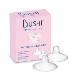 Bushi Pezonara Silicona 2unidades