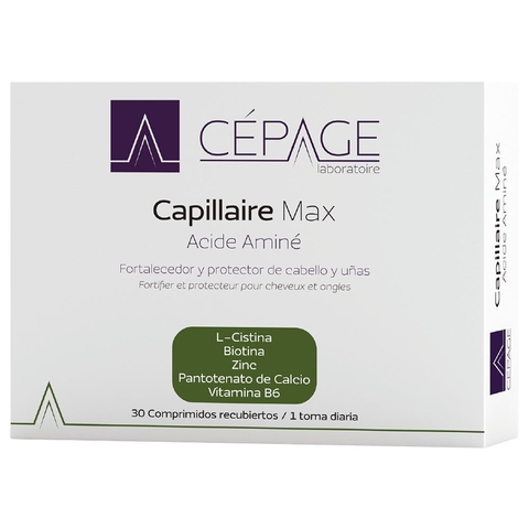 Cepage Capillaire Max Acide Aminé Fortalecedor 30comp