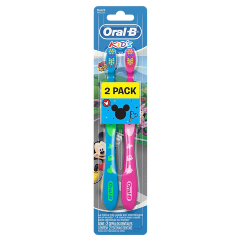 Oral B Kids Cepillo Dental Mickey Pack 2uns