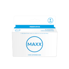 MAXX Preservativos Espermicida 6uns