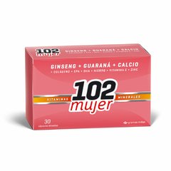 102 Mujer Vitaminas Minerales Suplemento Dierario 30capsulas