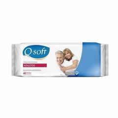 Q SOFT TOALLITAS HÚMEDAS ADULTO CONFORT PREMIUM X 40 U - comprar online