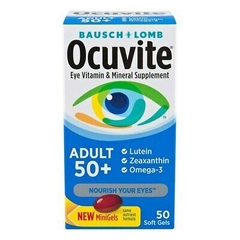 Ocuvite Adult 50+ Vitainas y Minerales Oculares