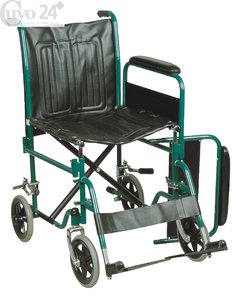 Silla para transporte con freno, pintada ancho 46cm