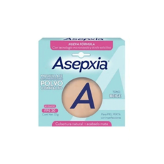 Asepxia Maquillaje en Polvo Hidro-Force Beige Medio 10gr