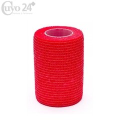 Pro Sport - Venda elástica cohesiva 10 cm - Rojo x 12 u