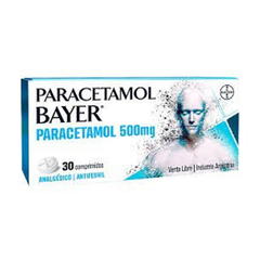 PARACETAMOL 500 mg x 30 Comprimidos