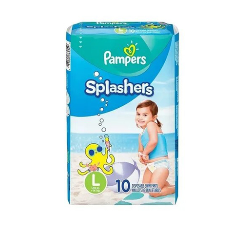 PAMPERS Pañales para el agua SPLASHERS TALLE 5 10uns 2x1