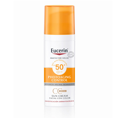 Eucerin Sun CC Crema medio FPS50+ 50ml