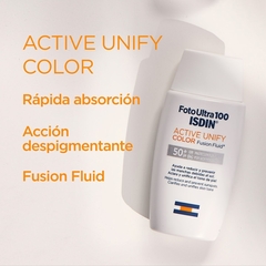 Isdin Foto Ultra Active Unify Color SPF99 50ml - Farmacia Cuyo
