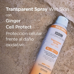 Imagen de Isdin Fotoprotector Transparent Spray SPF50+ Wet Skin 250ml