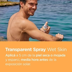 Isdin Fotoprotector Transparent Spray SPF50+ Wet Skin 250ml