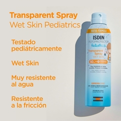 Isdin Fotoprotector Spray Wet Skin Pediatrico 250ml - comprar online