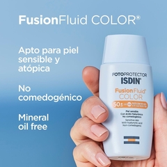 Isdin Fotoprotector Fusion Fluid Color SPF50+ 50ml - tienda online