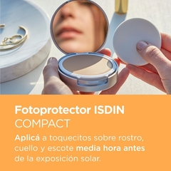 Isdin Fotoprotector Compacto Arena SPF50+ - Farmacia Cuyo