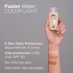 Isdin Foto Fusion Water Color Light 5 STARS FPS50+ 50ml en internet
