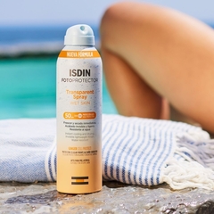 Isdin Fotoprotector Transparent Spray SPF50+ Wet Skin 250ml - comprar online