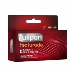 Tulipan Preservativo de Látex Texturado 12uns - comprar online