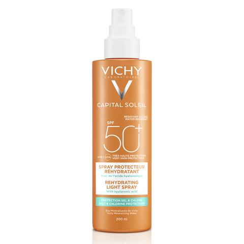 Vichy Capital Soleil Spray Protector Anti-Deshidratación FPS50+ 200ml