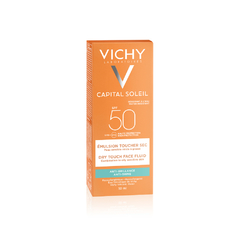 Vichy Ideal Soleil Toque Seco Emulsion Anti-Brillo FPS50+ 50 ml - comprar online