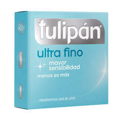 Tulipan Preservativo Ultra Fino 12x3