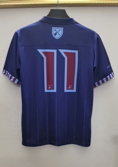 Imagen de Camiseta West Ham Retro Azul Iron Maiden 11 2020 2021