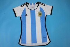 Camiseta adidas Argentina Mujer Titular 2022 2023 Qatar Dama