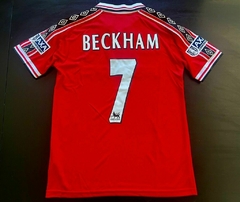 Camiseta Umbro Manchester United Retro Beckham 7 1998 1999